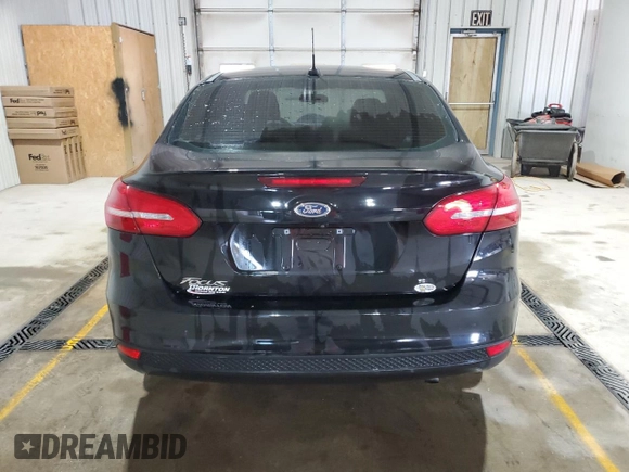 2017 Ford Focus SE with VIN 1FADP3F26HL315683, listed as a Copart auction lot 53682395 with 34,301 mi miles and Salvage Title. Bid and sale history available at carsss.com. Image 6.