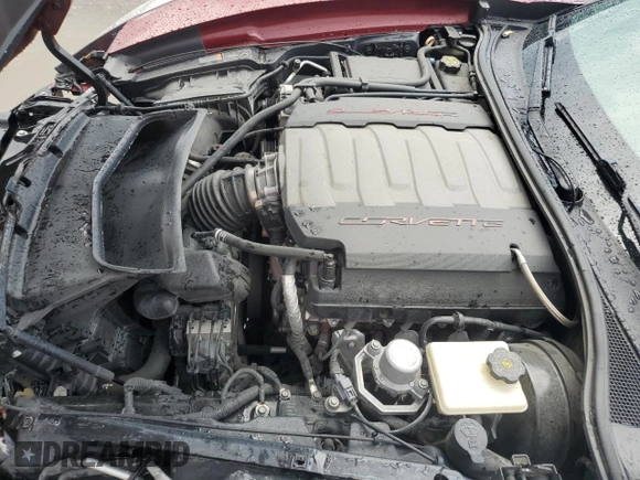 2016 Chevrolet Corvette Z51 3LT z VIN 1G1YM2D72G5115389, wystawiony jako Copart lot #62727045 z przebiegiem 76 872 mil mil oraz Szkoda całkowita • Salvage title. Historia ofert i sprzedaży dostępna na DreamBid. Obrazek 11.