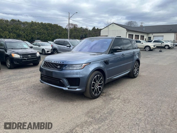 2018 Land Rover Range Rover Sport HSE Dynamic with VIN SALWV2SV4JA409879, listed as a Copart auction lot 53682555 with 127,955 mi miles and Clean Title. Bid and sale history available at carsss.com. Image 1.