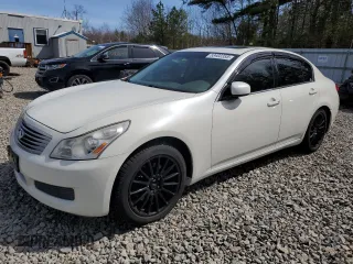 2007 Infiniti G35 Sedan G35x with VIN JNKBV61F27M801613, listed as a Copart auction lot 53402355 with 0 mi miles and Clean Title. Bid and sale history available at carsss.com. Image 1.