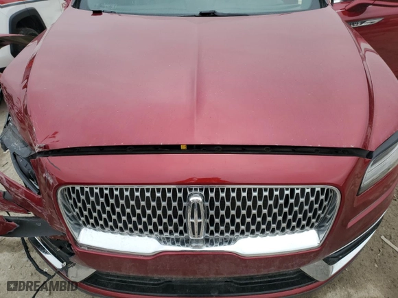 2019 Lincoln Nautilus Standard with VIN 2LMPJ8J94KBL57495, listed as a Copart auction lot 43239535 with 51,152 mi miles and Salvage Title. Bid and sale history available at carsss.com. Image 12.