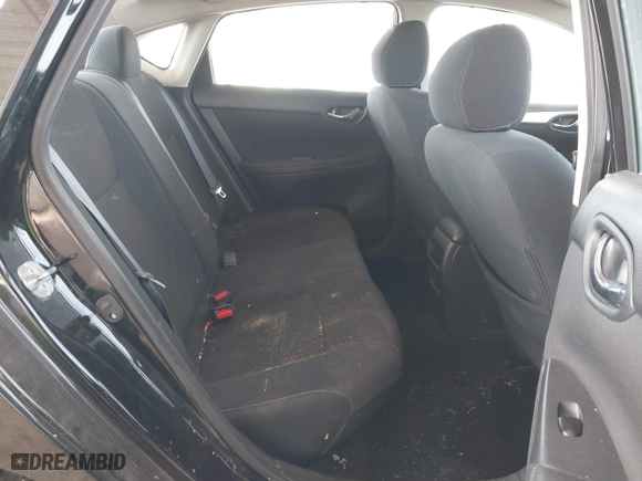 2019 Nissan Sentra S with VIN 3N1AB7AP6KY217342, listed as a IAAI auction lot 41712123 with 107,886 mi miles. Bid and sale history available at carsss.com. Image 8.