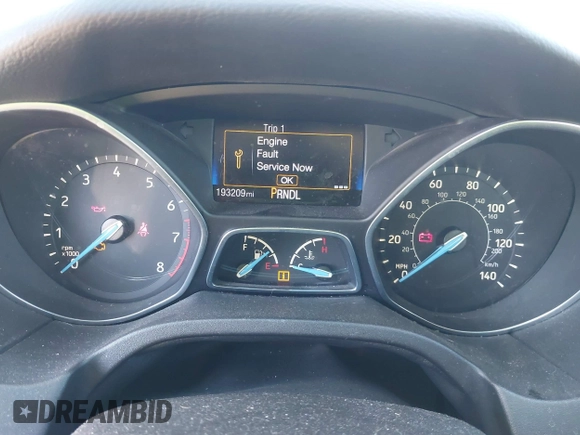 2016 Ford Focus S with VIN 1FADP3E23GL318945, listed as a IAAI auction lot 41640736 with 193,209 mi miles and . Bid and sale history available at carsss.com. Image 7.