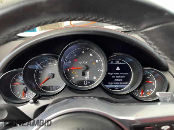 2017 Porsche Cayenne GTS with VIN WP1AD2A29HLA83277, listed as a Copart auction lot 88704975 with 47,838 mi miles and Salvage title. Bid and sale history available at DreamBid. Image 9.