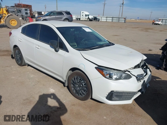 2020 Subaru Impreza with VIN 4S3GKAB67L3609167, listed as a IAAI auction lot 41488542 with 82,418 mi miles and . Bid and sale history available at DreamBid. Image 1.