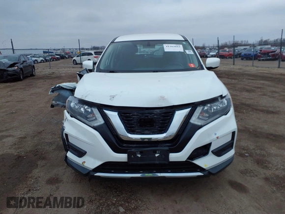 2018 Nissan Rogue SV with VIN KNMAT2MV8JP606457, listed as a IAAI auction lot 41163662 with 81,479 mi miles. Bid and sale history available at carsss.com. Image 12.