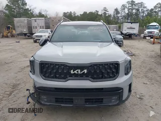 2024 Kia Telluride SX Prestige X-Pro with VIN 5XYP5DGC4RG557203, listed as a IAAI auction lot 41569618 with 2,696 mi miles and . Bid and sale history available at DreamBid. Image 12.