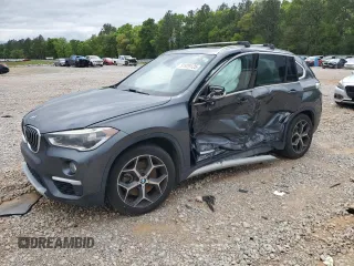 2016 BMW X1 xDrive28i with VIN WBXHT3C33GP888393, listed as a Copart auction lot 51929125 with 155,783 mi miles and Salvage Title. Bid and sale history available at carsss.com. Image 1.