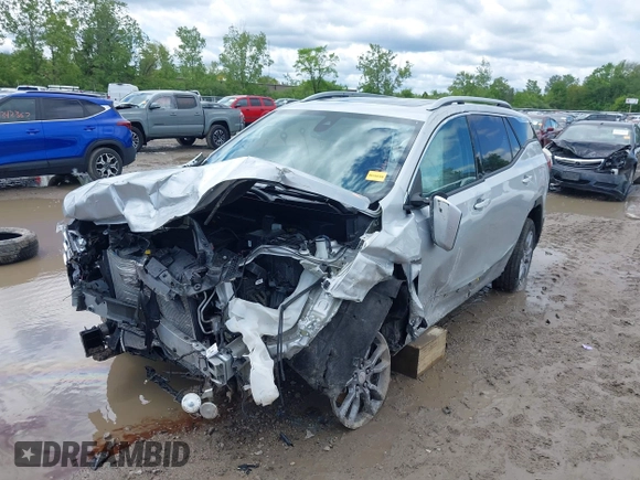 2022 GMC Terrain SLT with VIN 3GKALVEV7NL124066, listed as a IAAI auction lot 42341802 with 45,514 mi miles and . Bid and sale history available at DreamBid. Image 6.