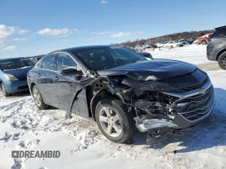 2022 Chevrolet Malibu LS with VIN 1G1ZB5ST2NF215673, listed as a Copart auction lot 45935285 with 33,234 mi miles and Salvage Title. Bid and sale history available at DreamBid. Image 4.