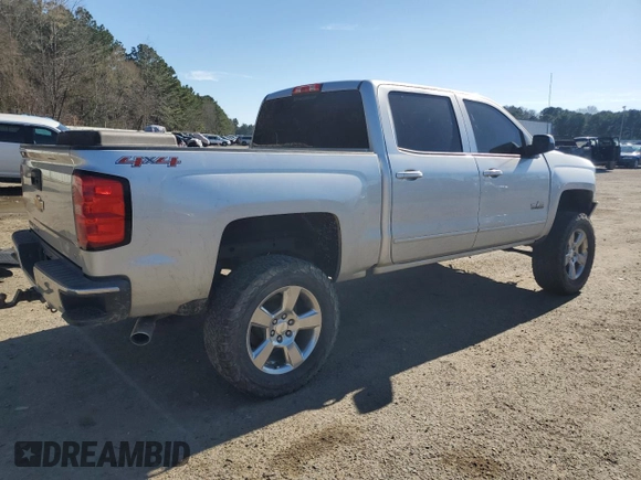 2017 Chevrolet Silverado 1500 LT with VIN 3GCUKREC3HG482604, listed as a Copart auction lot 46848455 with 155,525 mi miles and Salvage Title. Bid and sale history available at DreamBid. Image 3.