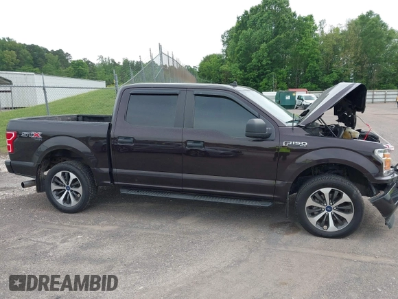 2020 Ford F-150 XL with VIN 1FTEW1EP3LFC56067, listed as a IAAI auction lot 42132791 with 103,357 mi miles and . Bid and sale history available at DreamBid. Image 13.