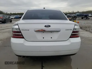 2008 Ford Taurus Limited with VIN 1FAHP25W68G160741, listed as a Copart auction lot 50693785 with 367,975 mi miles and Salvage Title. Bid and sale history available at DreamBid. Image 6.