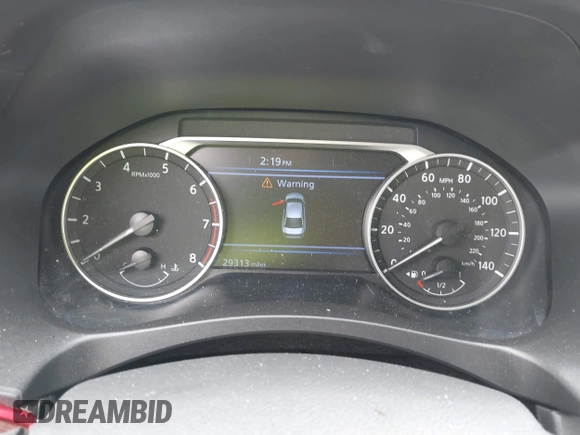 2024 Nissan Altima SV with VIN 1N4BL4DV1RN391436, listed as a IAAI auction lot 42135801 with 29,313 mi miles and . Bid and sale history available at carsss.com. Image 7.