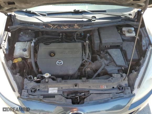 2012 Mazda Mazda5 Sport with VIN JM1CW2BL6C0105046, listed as a Copart auction lot 53164925 with 141,238 mi miles and Salvage Title. Bid and sale history available at carsss.com. Image 12.