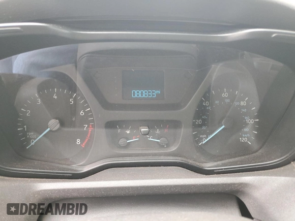 2016 Ford Transit with VIN 1FTBW2YM0GKA68629, listed as a Copart auction lot 65483594 with 80,833 mi miles and Salvage Title. Bid and sale history available at DreamBid. Image 9.