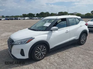 2021 Nissan Kicks SV with VIN 3N1CP5CV1ML482759, listed as a IAAI auction lot 42022796 with 73,303 mi miles and . Bid and sale history available at DreamBid. Image 2.