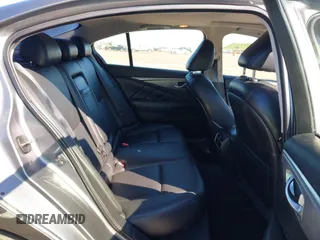 2014 Infiniti Q50 with VIN JN1BV7AP0EM682444, listed as a IAAI auction lot 41857312 with 140,765 mi miles. Bid and sale history available at carsss.com. Image 8.