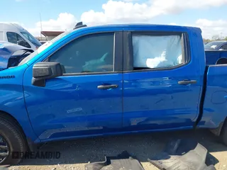 2024 Chevrolet Silverado 1500 Custom with VIN 3GCPABEK1RG202503, listed as a IAAI auction lot 40682689 with 6,605 mi miles and . Bid and sale history available at DreamBid. Image 15.