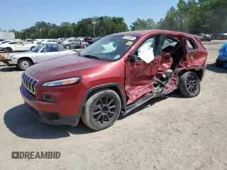 2015 Jeep Cherokee Sport z VIN 1C4PJLABXFW517597, wystawiony jako Copart lot #51459265 z przebiegiem Nie podano mil oraz Szkody całkowita. Historia ofert i sprzedaży dostępna na DreamBid. Obrazek 1.