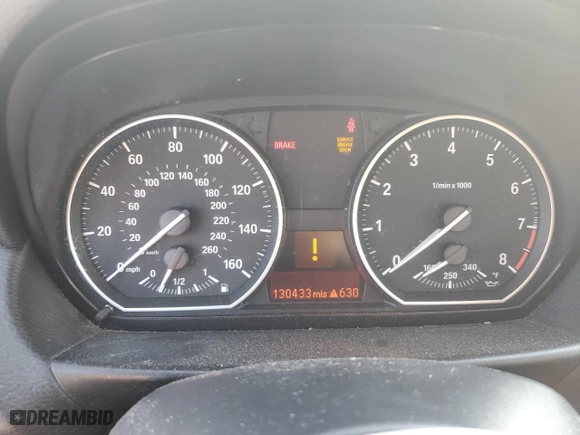 2011 BMW 1 Series 135i with VIN WBAUC9C56BVM10308, listed as a Copart auction lot 75651094 with 130,433 mi miles and Clean Title. Bid and sale history available at carsss.com. Image 9.