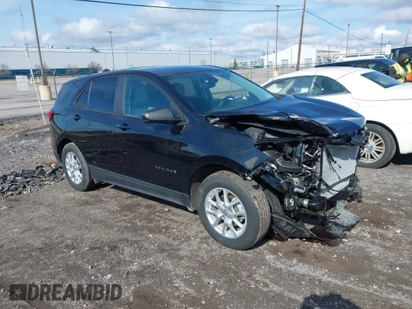 2024 Chevrolet Equinox LS z VIN 3GNAXSEG5RL261018, wystawiony jako IAAI lot #41937730 z przebiegiem 4 636 mil mil oraz . Historia ofert i sprzedaży dostępna na DreamBid. Obrazek 1.