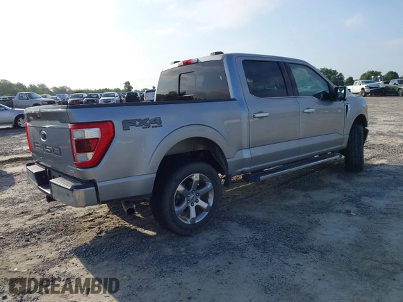 2021 Ford F-150 XL with VIN 1FTFW1E83MKD68308, listed as a IAAI auction lot 42137302 with 71,725 mi miles and . Bid and sale history available at DreamBid. Image 4.