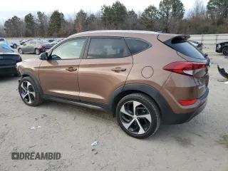 2016 Hyundai Tucson Limited with VIN KM8J33A20GU099902, listed as a Copart auction lot 43022115 with 86,966 mi miles and Salvage Title. Bid and sale history available at DreamBid. Image 2.