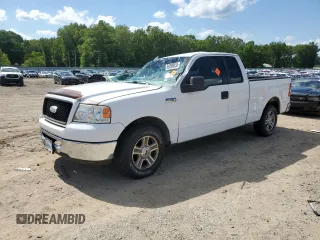 2006 Ford F-150 XL with VIN 1FTPX12V86NA82242, listed as a Copart auction lot 56588835 with 124,066 mi miles and Salvage title. Bid and sale history available at DreamBid. Image 1.