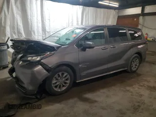 2021 Toyota Sienna LE with VIN 5TDKRKECXMS003794, listed as a Copart auction lot 62223855 with 68,175 mi miles and Salvage title. Bid and sale history available at DreamBid. Image 1.