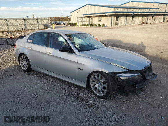 2008 BMW 3 Series 335i with VIN WBAVB73558VH25382, listed as a Copart auction lot 52142795 with 245,001 mi miles and Salvage title. Bid and sale history available at DreamBid. Image 4.