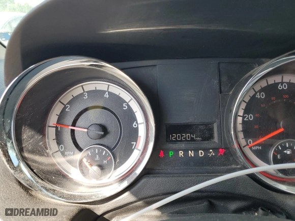 2015 Dodge Grand Caravan SE with VIN 2C4RDGBG8FR725133, listed as a Copart auction lot 55121634 with 120,204 mi miles and Salvage Title. Bid and sale history available at carsss.com. Image 9.