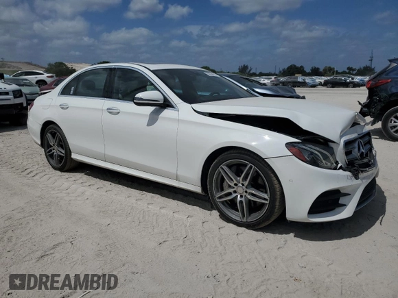 2017 Mercedes-Benz E-Class E 300 Luxury with VIN WDDZF4JB0HA214771, listed as a Copart auction lot 53294695 with 50,203 mi miles and Salvage Title. Bid and sale history available at carsss.com. Image 4.