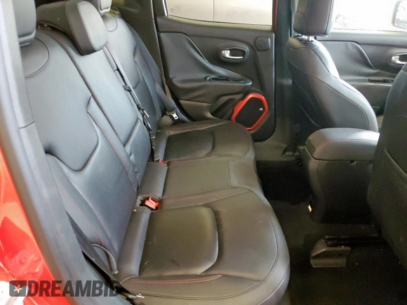 2017 Jeep Renegade Trailhawk with VIN ZACCJBCB1HPF32155, listed as a Copart auction lot 59960535 with 98,286 mi miles and Salvage title. Bid and sale history available at DreamBid. Image 11.
