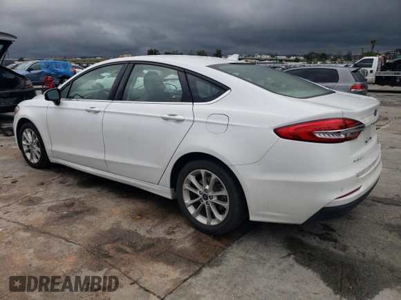 2020 Ford Fusion SE z VIN 3FA6P0LU2LR249589, wystawiony jako Copart lot #48800935 z przebiegiem 50 822 mil mil oraz Szkoda całkowita • Salvage title. Historia ofert i sprzedaży dostępna na DreamBid. Obrazek 2.