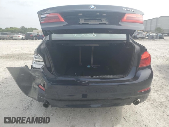 2020 BMW 5 Series 530i with VIN WBAJR3C00LWW70329, listed as a Copart auction lot 62140015 with 26,563 mi miles and Salvage title. Bid and sale history available at DreamBid. Image 6.