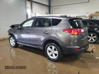 2014 Toyota RAV4 XLE with VIN 2T3RFREV1EW196953, listed as a Copart auction lot 46831595 with 0 mi miles and Salvage Title. Bid and sale history available at carsss.com. Image 2.