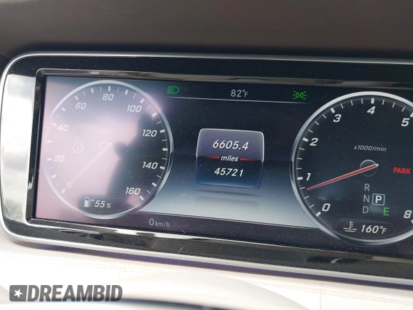2017 Mercedes-Benz S 550 with VIN WDDXK8CB9HA023566, listed as a IAAI auction lot 42115419 with 45,721 mi miles and . Bid and sale history available at DreamBid. Image 7.