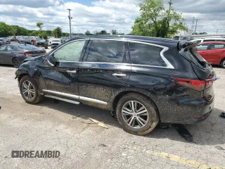 2020 Infiniti QX60 Signature Edition with VIN 5N1DL0MM4LC503454, listed as a Copart auction lot 57754075 with 68,119 mi miles and Salvage title. Bid and sale history available at DreamBid. Image 2.