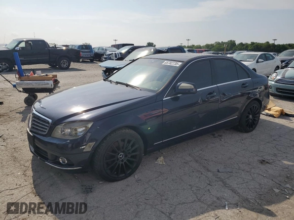 2008 Mercedes-Benz C 300 Sport with VIN WDDGF81X38F125001, listed as a Copart auction lot 65782735 with 212,708 mi miles and Clean title. Bid and sale history available at DreamBid. Image 1.