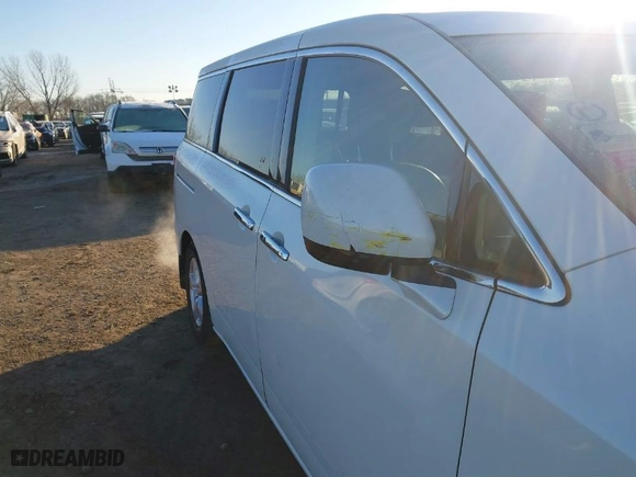 2012 Nissan Quest SL with VIN JN8AE2KP7C9049440, listed as a IAAI auction lot 41387304 with 72,797 mi miles. Bid and sale history available at carsss.com. Image 12.
