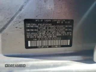 2020 Subaru Crosstrek с VIN JF2GTABC6L8240664, выставлен на аукционе Copart как лот 48401085 с пробегом 90 815 миль миль и Списание • Salvage title. История ставок и продаж доступна на DreamBid. Изображение 13.