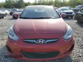 2013 Hyundai Accent SE with VIN KMHCU5AE0DU121047, listed as a Copart auction lot 52648035 with 42,655 mi miles and Salvage Title. Bid and sale history available at carsss.com. Image 5.