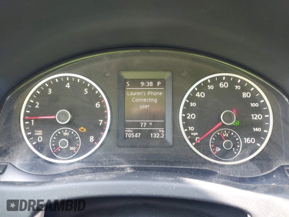 2011 Volkswagen Tiguan SEL with VIN WVGBV7AXXBW554267, listed as a IAAI auction lot 42773354 with 70,547 mi miles and . Bid and sale history available at DreamBid. Image 7.