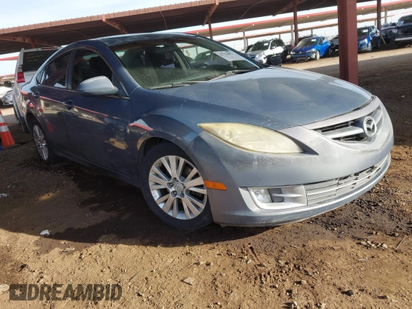 2009 Mazda 6 i Touring with VIN 1YVHP82A695M36574, listed as a IAAI auction lot 41732093 with 216,408 mi miles and . Bid and sale history available at carsss.com. Image 1.