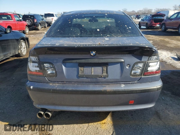 2003 BMW 3 Series 325xi with VIN WBAEU33413PH87420, listed as a Copart auction lot 88710435 with 170,753 mi miles and Salvage Title. Bid and sale history available at carsss.com. Image 6.