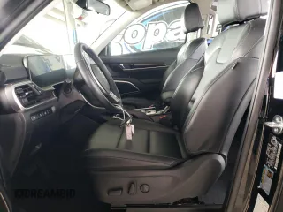2025 Kia Telluride S with VIN 5XYP64GC6SG585586, listed as a Copart auction lot 56853485 with 12,252 mi miles and Salvage title. Bid and sale history available at DreamBid. Image 7.