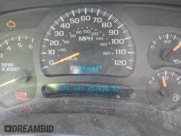 2003 Chevrolet Suburban LT z VIN 1GNEC16Z13J140136, wystawiony jako IAAI lot #42142827 z przebiegiem 252 698 mil mil oraz . Historia ofert i sprzedaży dostępna na DreamBid. Obrazek 7.