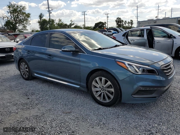 2015 Hyundai Sonata 2.4L Limited with VIN 5NPE34AF4FH197015, listed as a Copart auction lot 51844935 with 72,974 mi miles and Salvage Title. Bid and sale history available at carsss.com. Image 4.