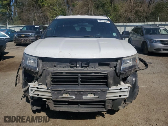 2017 Ford Explorer XLT with VIN 1FM5K7D88HGD78042, listed as a Copart auction lot 48371795 with 134,202 mi miles and Salvage Title. Bid and sale history available at carsss.com. Image 5.